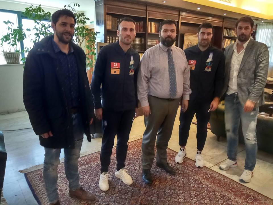 Συνάντηση Γ.Βασιλειάδη με διεθνείς