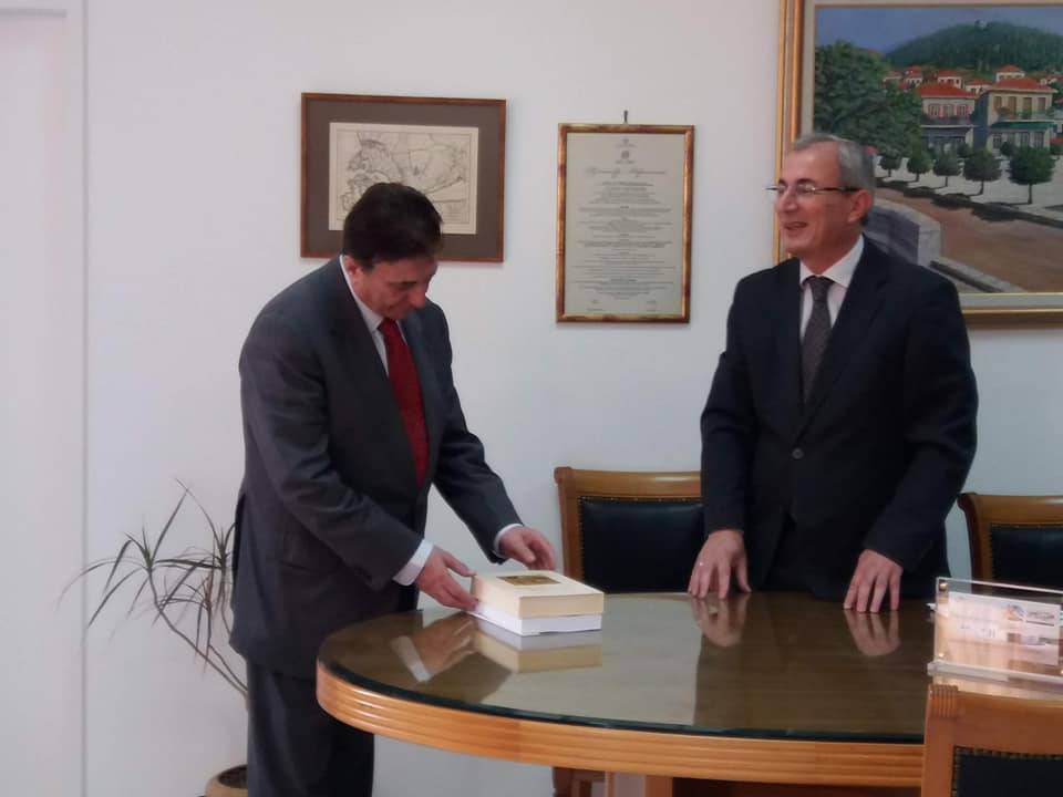 Συνάντηση Δημάρχου Θέρμου με τον Πρόεδρο του Ελληνοβουλγαρικού Επιμελητηρίου