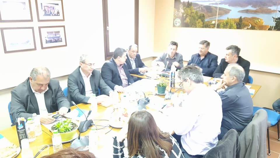 Συνάντηση εργασίας για τους μικρούς ορεινούς δήμους με τη συμμετοχή του Δημάρχου Θέρμου Σπύρου Κωνσταντάρα