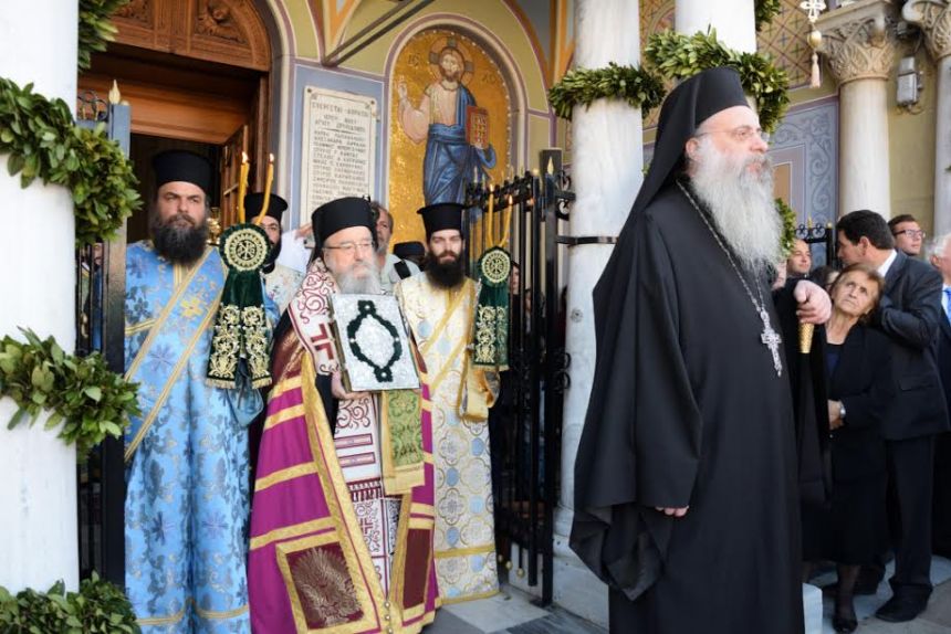 Οι Μητροπολίτες Κηφισίας Αμαρουσίου και Ωρωπού και Τρίκκης και Σταγών στις Εορτές Εξόδου 2018