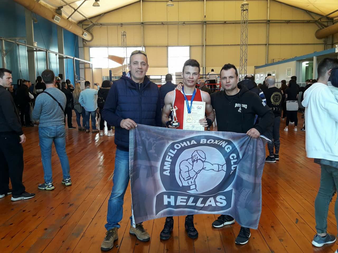 Πρωταθλητής Ελλάδας πυγμαχίας ο Νίκος Μουλατσιώτης