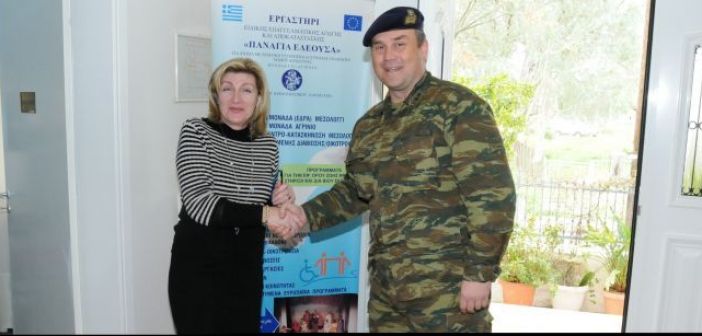 Επίσκεψη νεοσυλλέκτων οπλιτών στο «Παναγία Ελεούσα» στο Μεσολόγγι