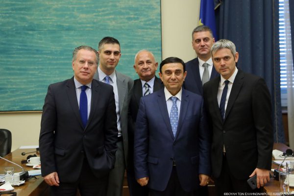 Ο Κ. Καραγκούνης στην συνάντηση Ομάδων Φιλίας Ελλάδας- Αλβανίας