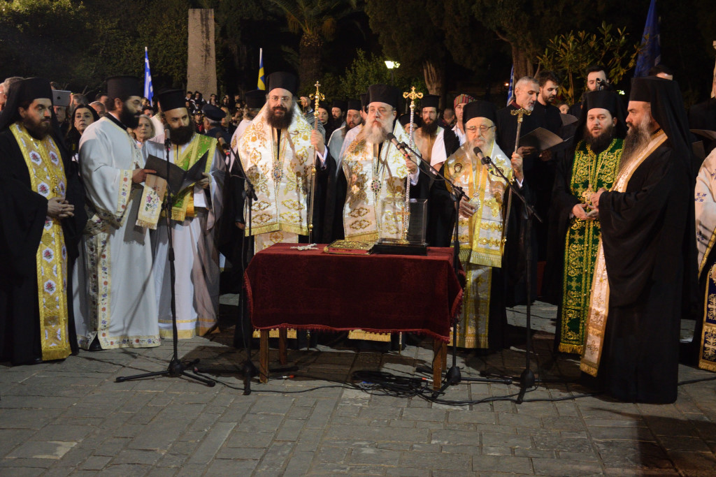 Πατριωτική υπερηφάνεια και εκκλησιαστική κατάνυξη στην 192η Επέτειο της Εξόδου του Μεσολογγίου (φωτο)