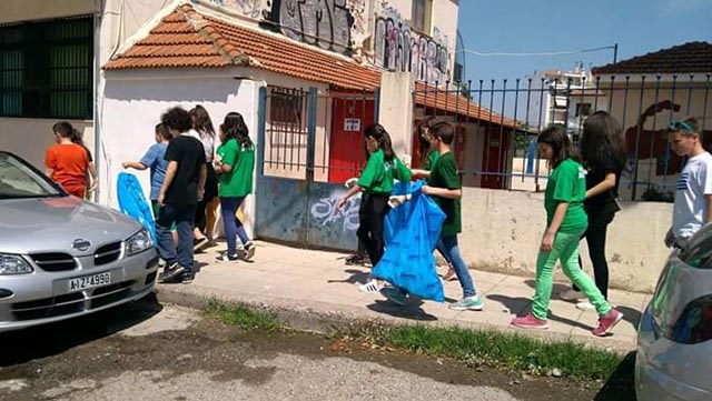 Εθελοντικές δράσεις μαθητών του Αγρινίου στην Σχολική Εβδομάδα Let’s Do It Greece