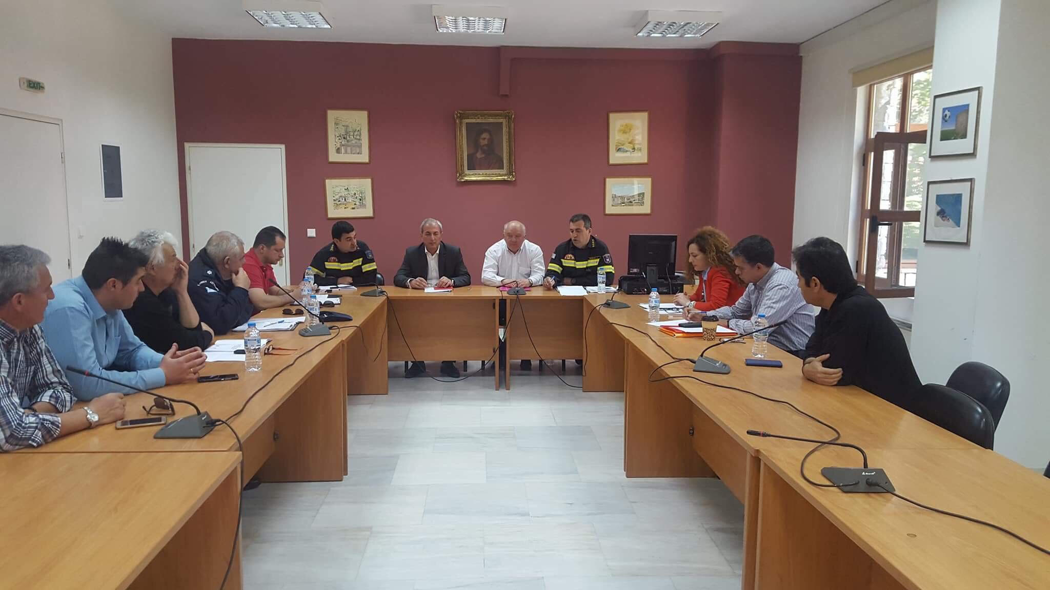 Συνεδρίαση του Τοπικού Συντονιστικού Οργάνου Πολιτικής Προστασίας Δήμου Θέρμου