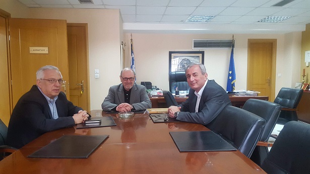 Συνάντηση εργασίας των δημάρχων Θέρμου και Ναυπακτίας