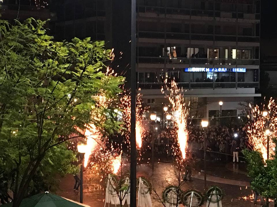 Αγρίνιο: Eντυπωσίασαν οι χαλκουνάδες-Φαντασμαγορικό το θέαμα!