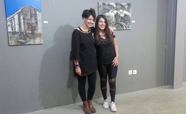 Εγκαινιάστηκε η έκθεση ζωγραφικής της Μπαρμπαρέλας Σφήκα(φωτο)