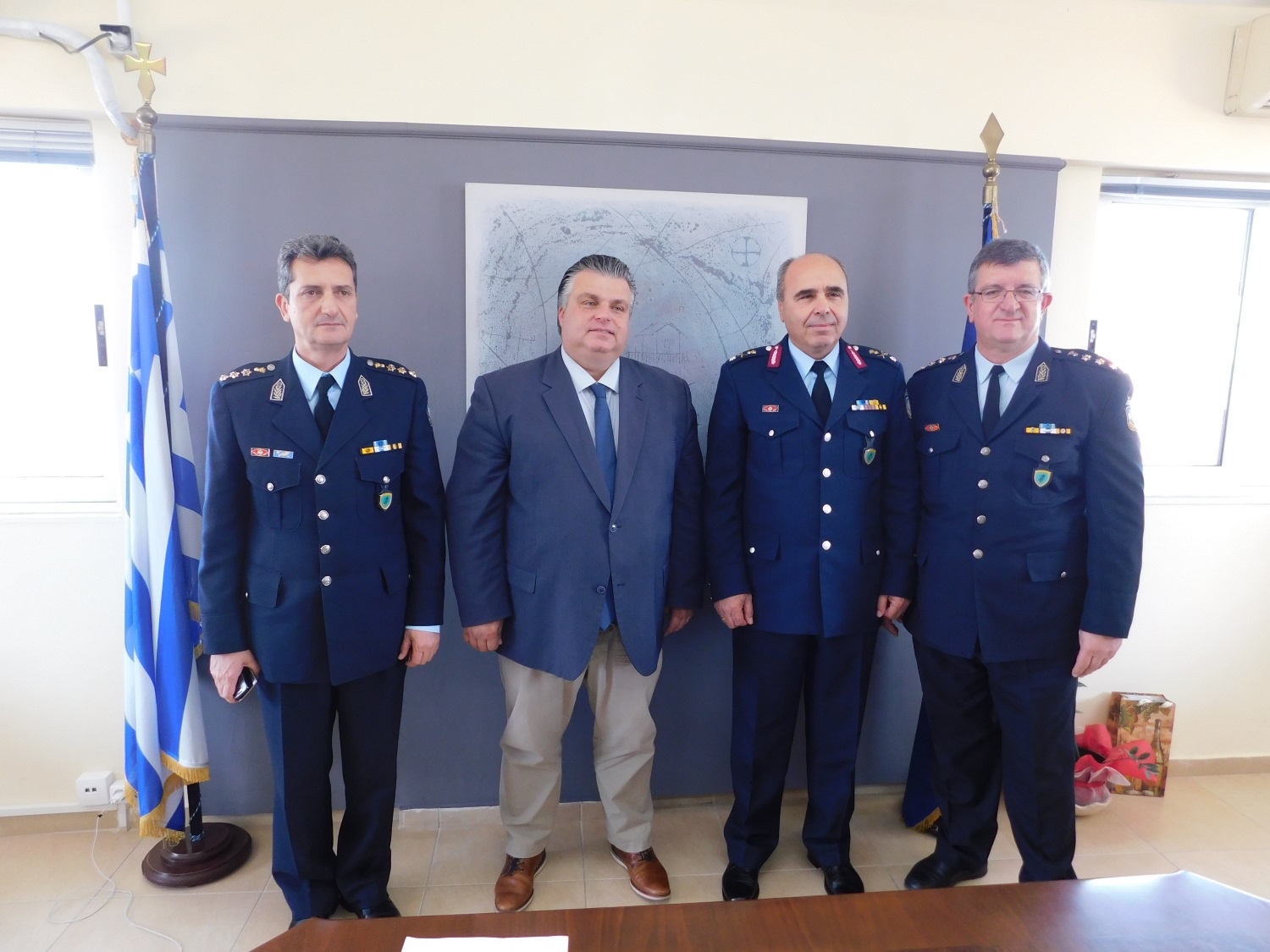 Σε Μεσολόγγι και Ναύπακτο ο Γενικός Αστυνομικός Διευθυντής Δυτικής Ελλάδας