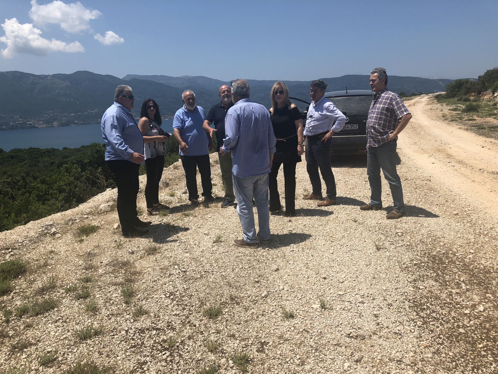Η Χρ. Σταρακά σε έργα που εκτελούνται στην περιοχή της πρώην επαρχίας Ξηρομέρου
