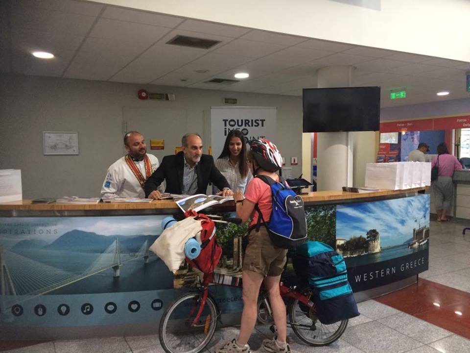 Γραφείο Τουριστικής Πληροφόρησης στο Λιμάνι της Πάτρας