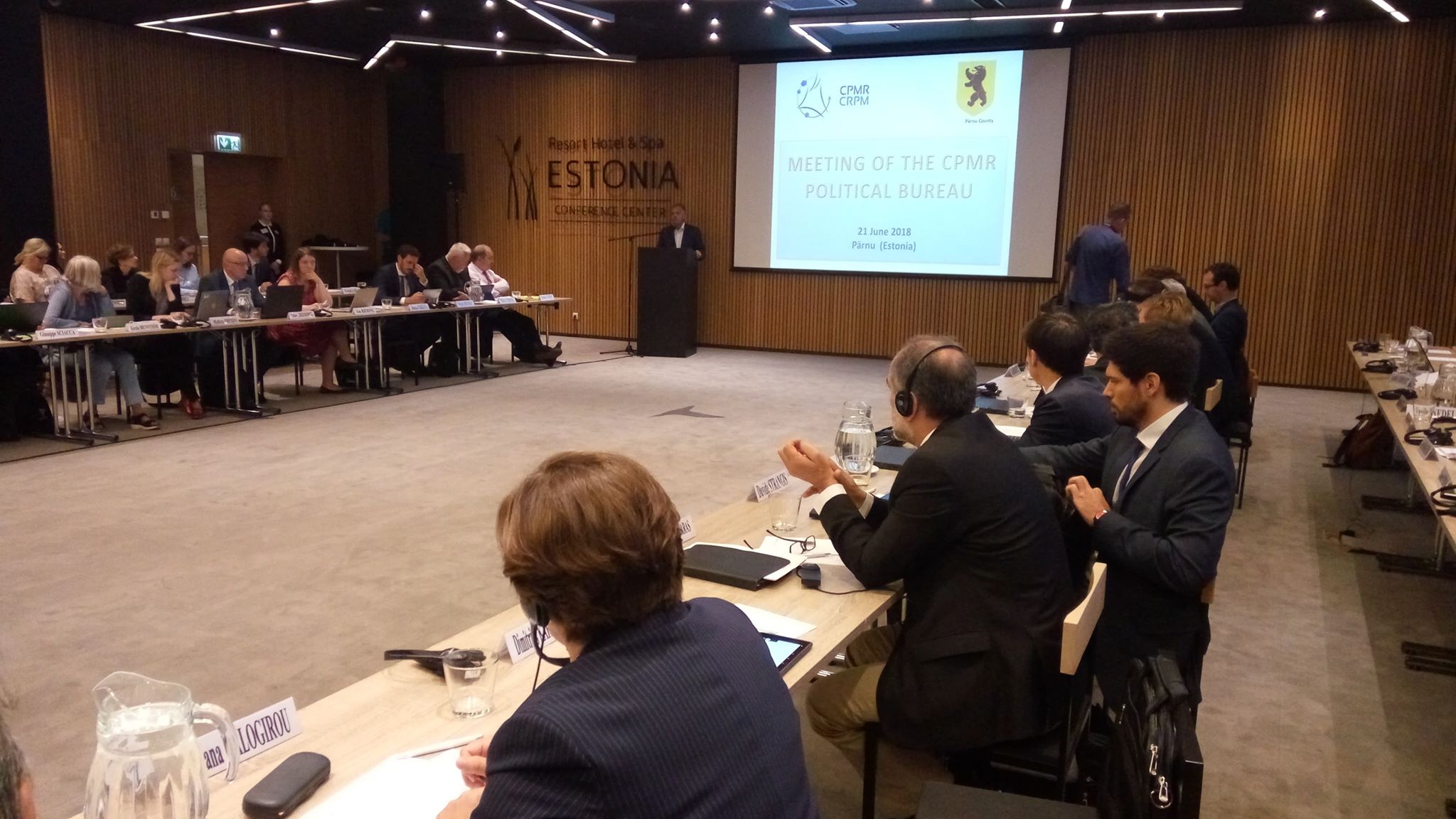 Στην Εσθονία για τη συνεδρίαση του Πολιτικού Γραφείου της CPMR ο  Απ. Κατσιφάρας