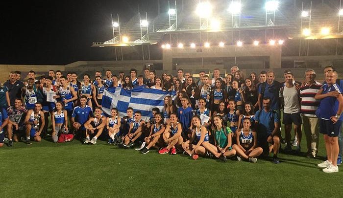 Τρία χρυσά και ένα ασημένιο για δύο Αγρινιώτες με την Εθνική Ομάδα Στίβου Παίδων στην Κύπρο