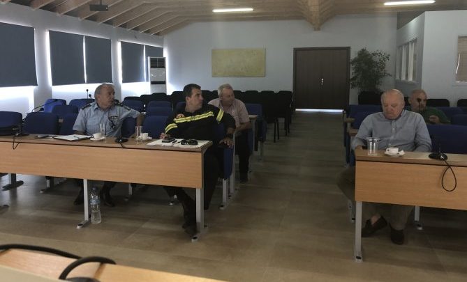 Έκτακτη σύγκλησή του Συντονιστικού Τοπικού Οργάνου Πολιτικής Προστασίας Δήμου Ιερής Πόλης Μεσολογγίου