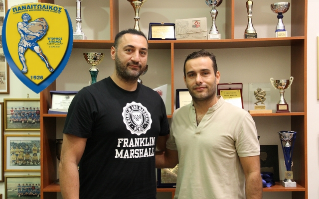 Ο Λευτέρης Αραχωβίτης και ο Χρήστος Τσάσσης  στην ομάδα μπάσκετ του Παναιτωλικού