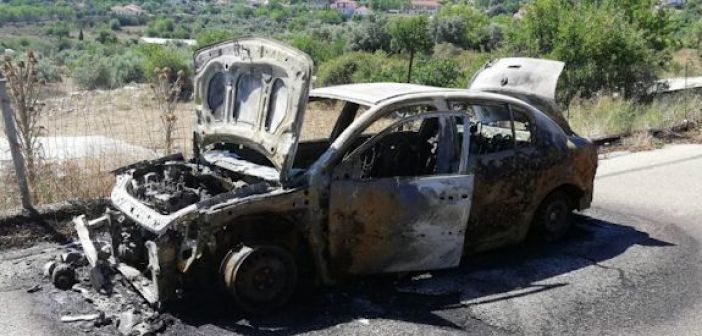 Σοκαρίστηκε οδηγός στο Αρχοντοχώρι-καταστράφηκε ολοσχερώς το όχημα του