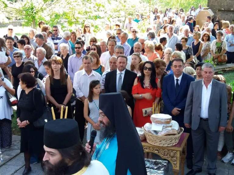 Πανήγυρις Κοιμήσεως της Θεοτόκου στην Ιερά Μονή Αμπελακιωτίσσης