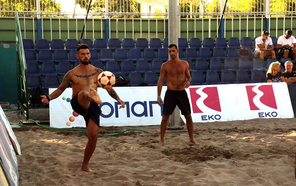 Προπονήσεις στο Emileon για το τουρνουά footvolley (φωτο-video)