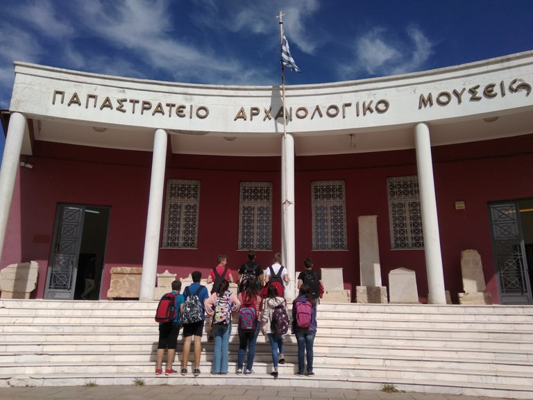 Επίσκεψη στο Παπαστράτειο Αρχαιολογικό Μουσείο Αγρινίου