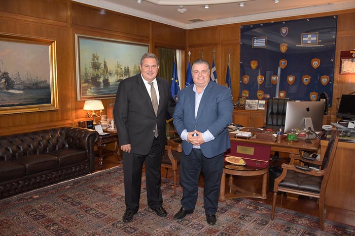 Συνάντησης Καραπάνου – Καμμένου για το στρατόπεδο Μεσολογγίου