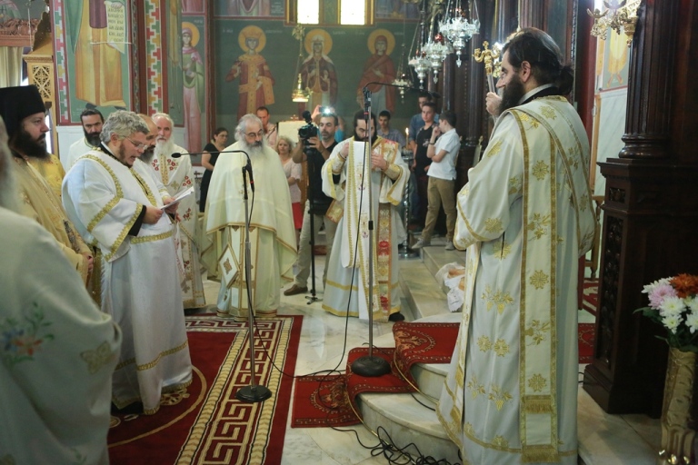 Χειροτονία Διακόνου στον Ι. Ν. Αγίου Γεωργίου Λεπενούς
