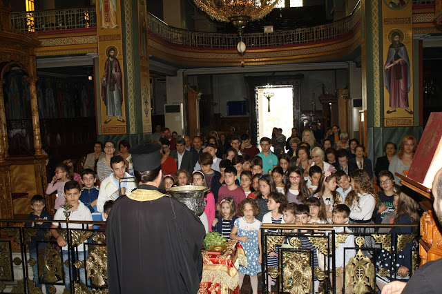 Αγιασμός και έναρξη κατηχητικών σχολείων Αγίας Τριάδας Αγρινίου