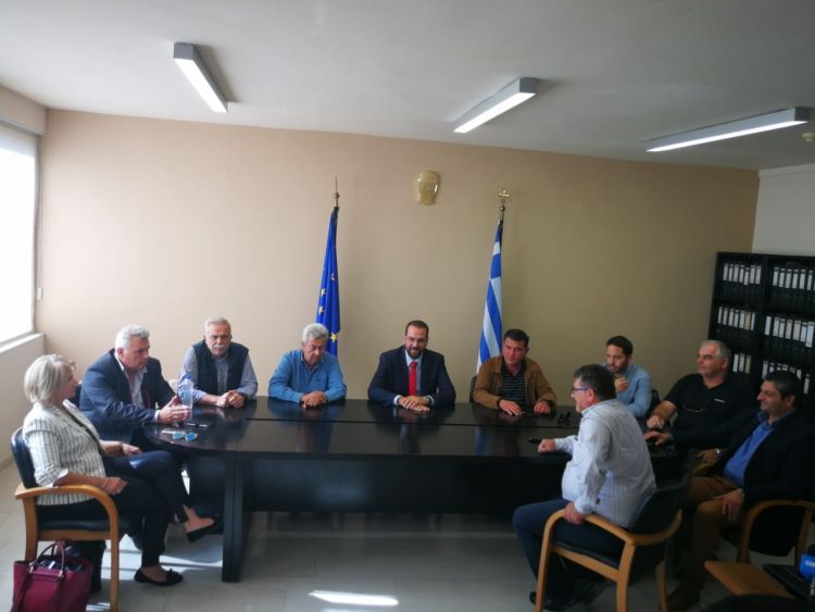 Επαφές στην Ηλεία για τον υποψήφιο Περιφερειάρχη Δ.Ε Νεκτάριο Φαρμάκη