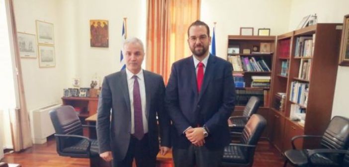 Συναντήσεις Νεκτάριου Φαρμάκη με φορείς της Αιγιάλειας