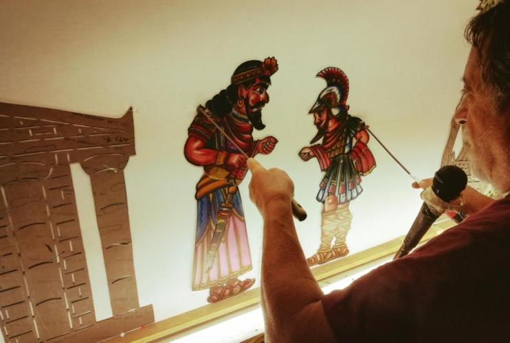 «Ο Καραγκιόζης και ο Μινώταυρος» από τον Χρήστο Πατρινό-Την Κυριακή 14 Οκτωβρίου στο Αγρίνιο