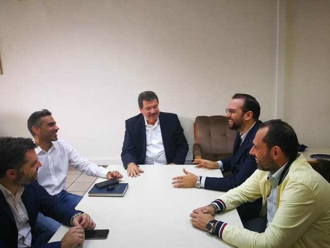 Επίσκεψη του υποψήφιου Περιφερειάρχη Ν. Φαρμάκη στην Αμφιλοχία