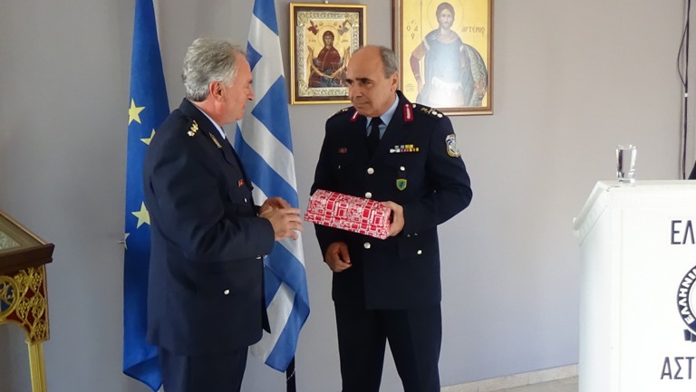 Παράδοση – ανάληψη καθηκόντων του Γενικού Περιφερειακού Αστυνομικού Διευθυντή Δυτ. Ελλάδας