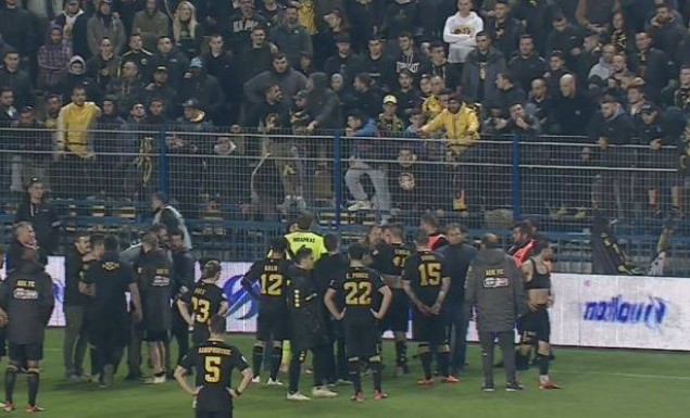 Απολογήθηκαν στον κόσμο της ΑΕΚ οι ποδοσφαιριστές