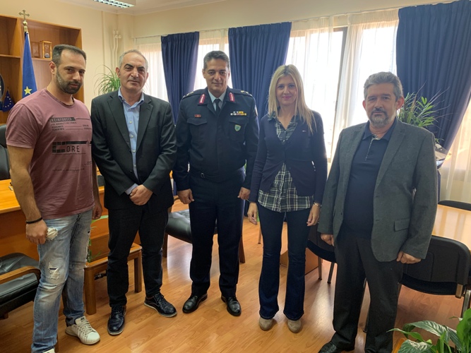 Εθιμοτυπική επίσκεψη των Πολιτικών Υπαλλήλων στον Αστυνομικό Διευθυντή Δυτικής Ελλάδας