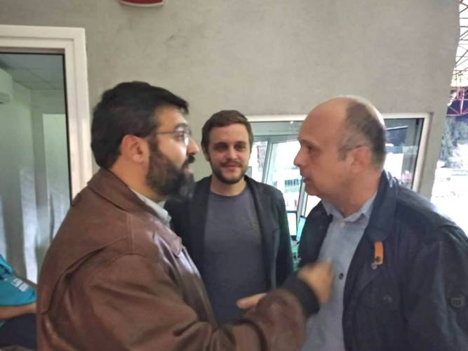 Σε θετικό κλίμα η συνάντηση Καραγκούνη με Βασιλειάδη για το γήπεδο του Μύτικα