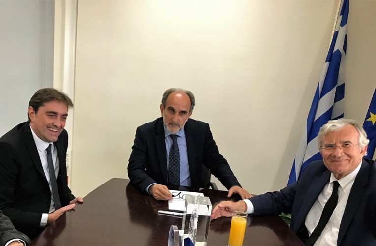 Συνάντηση Υφ. Περιβάλλοντος Γ. Δημαρά με τον Απ. Κατσιφάρα
