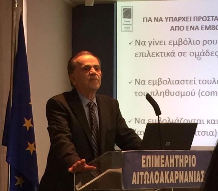 Με πολύ μεγάλη επιτυχία η ομιλία του καθηγητή Παιδιατρικής Ανδρέα Κωνσταντόπουλου,