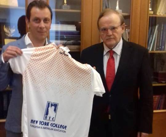 To New York College στηρίζει τον Α.Ο. Αγρινίου