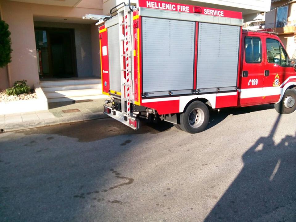 Αγρίνιο:Μεγάλη κινητοποίηση για φωτιά σε διαμέρισμα 3ου ορόφου