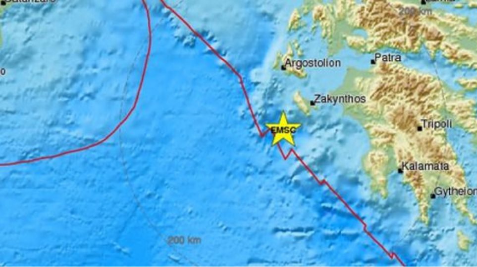 Νέος σεισμός 4,6 Ρίχτερ στη Ζάκυνθο-Συνεχείς σεισμικές δονήσεις
