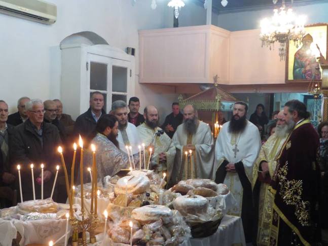 Μέγας Πανηγυρικός Εσπερινός στον Ι.Ν Αγίου Σπυρίδωνα Μπούκας Αμφιλοχίας