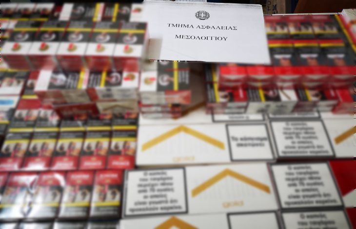 Συνελήφθη διακινητής λαθραίων καπνικών προϊόντων στο Μεσολόγγι
