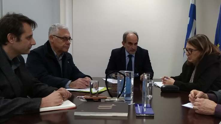 Συνάντηση  Κατσιφάρα με την Υφυπουργό Αγροτικής Ανάπτυξης για τη στήριξη του πρωτογενούς τομέα