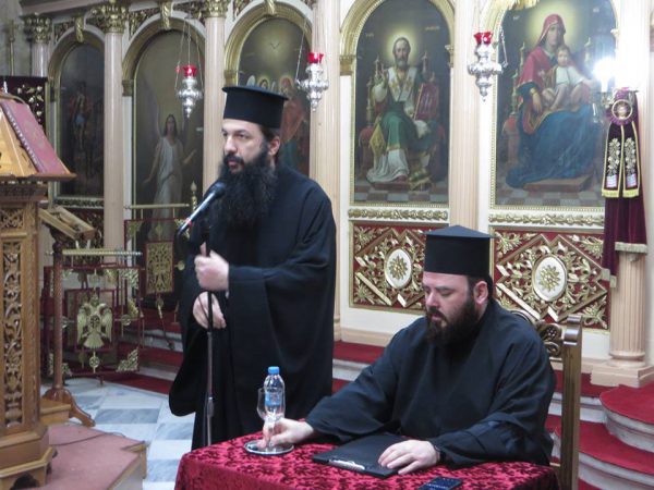 Ομιλία του π..Χαράλαμπου Παπαδόπουλου στην Αμφιλοχία