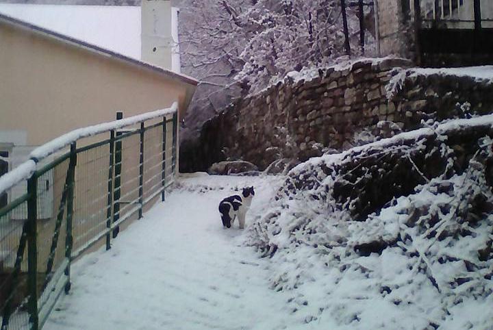 Λιώνουν το χιόνι στο Λαμπίρι  Αγρινίου για να έχουν νερό και να κάνουν μπάνιο, 14 μέρες χωρίς επικοινωνίες
