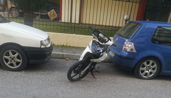 Αγρίνιο-Τραυματίστηκε δικυκλιστής σε τροχαίο!