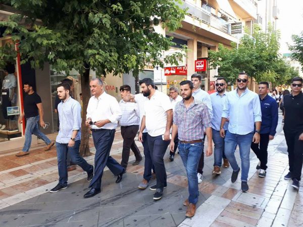 Κοπή πίτας της ΔΗΜ.Τ.Ο. ΝΔ Μεσολογγίου παρουσία του Μ. Κεφαλογιάννη