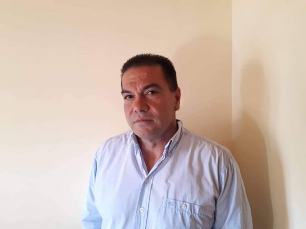 Ο Μίμης Ζώης με τη Χριστίνα Σταρακά