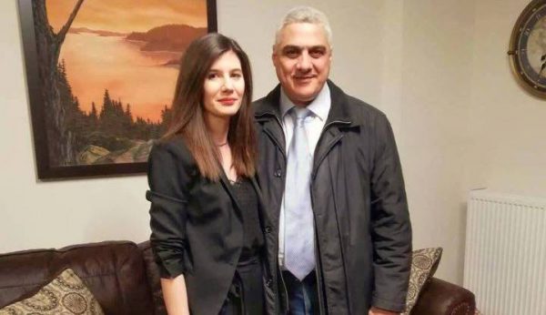 Και η Φανή Τριανταφυλλίδη με τον Νίκο Καζαντζή!