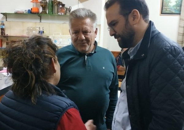 Περιοδεία Νεκτάριου Φαρμάκη σε χωριά του δήμου Αγρινίου